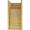 Ekena Millwork 10"W x 10"D x 20"H Wide Pescadero Rough Cedar Woodgrain TimberThane Corbel, Primed Tan CORUR10X10X20PECRCPR - alternate 5